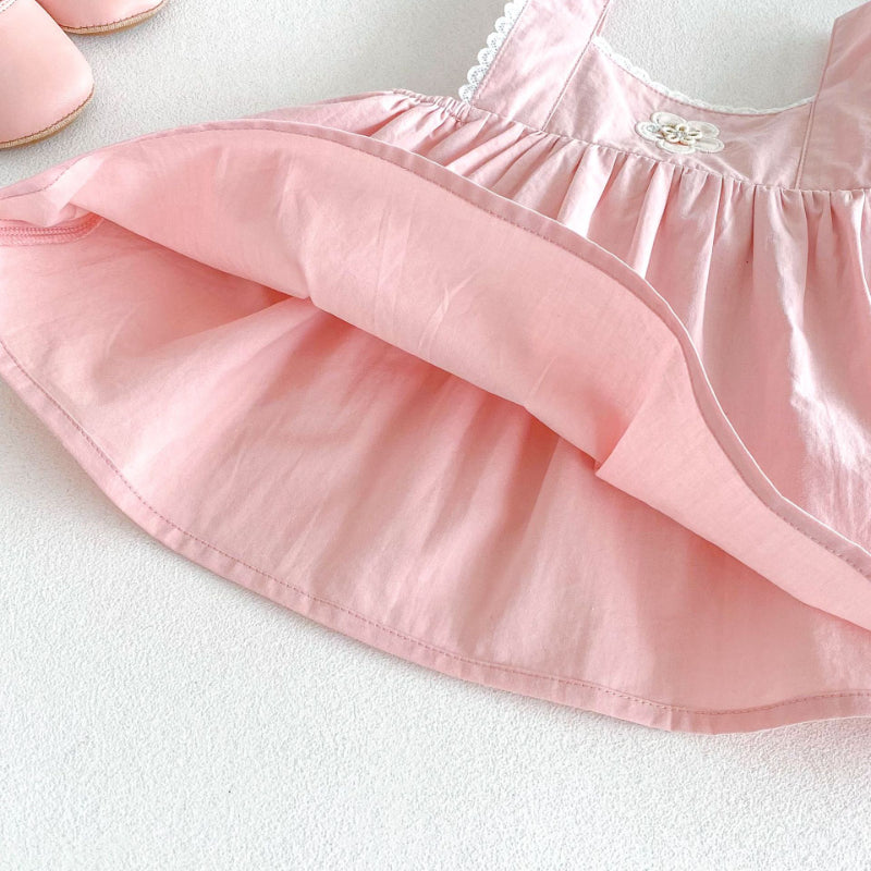 【BABY&KID】夏新作 無地キャミソール、花柄ショートパンツSK080614