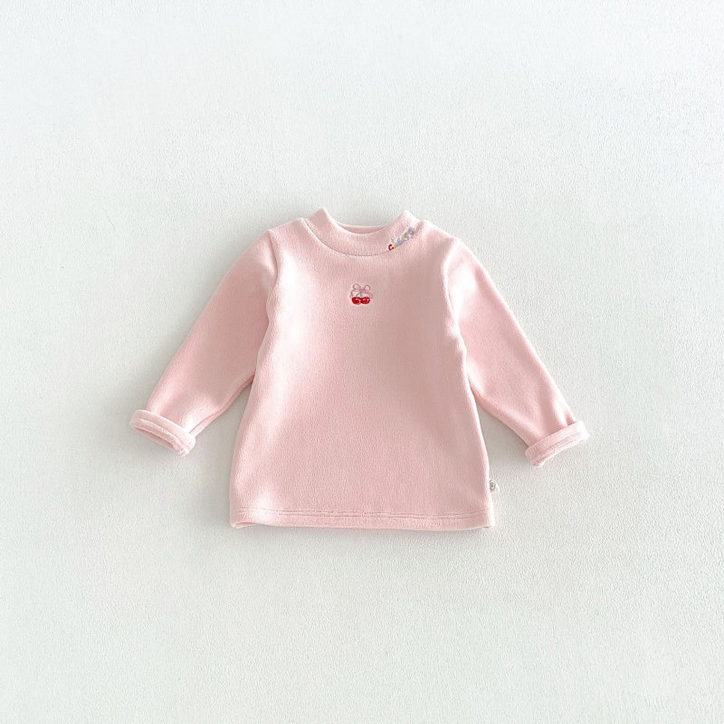 【BABY&KID】刺繍さくらんぼトップスSK108104