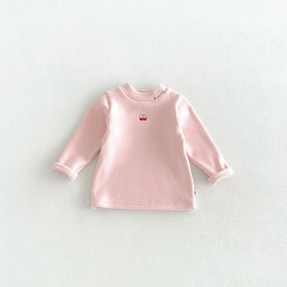 【BABY&KID】刺繍さくらんぼトップスSK108104