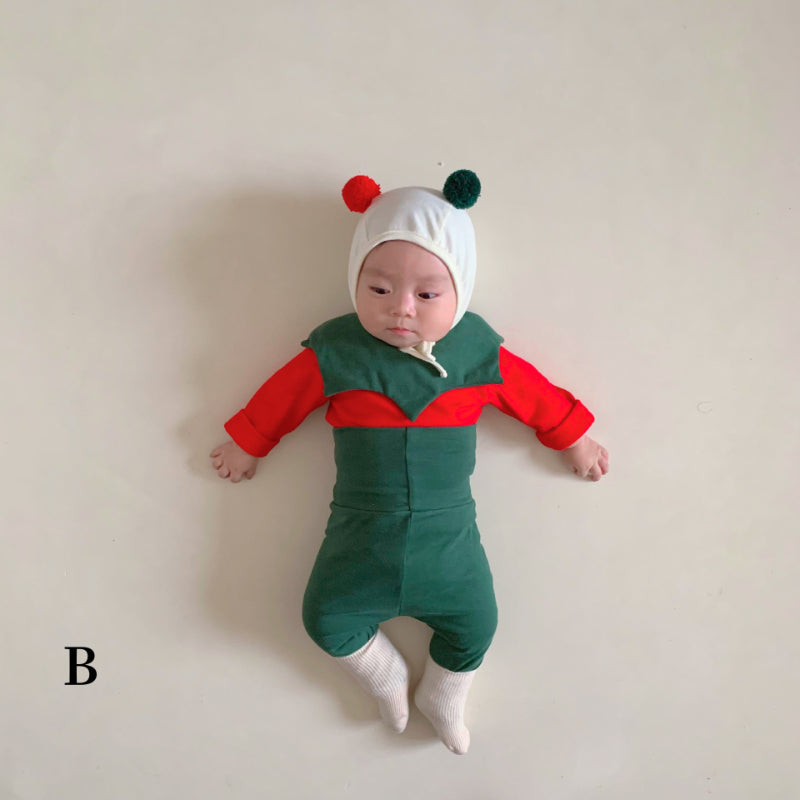 【BABY】ポンポンクリスマスウェアSK102805