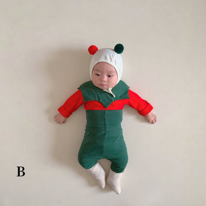 【BABY】ポンポンクリスマスウェアSK102805