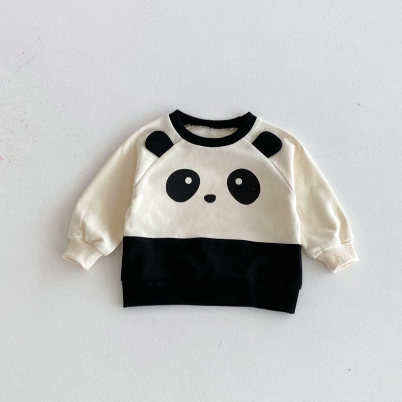 【BABY&KID】クルーネックパンダセットアップSK092705