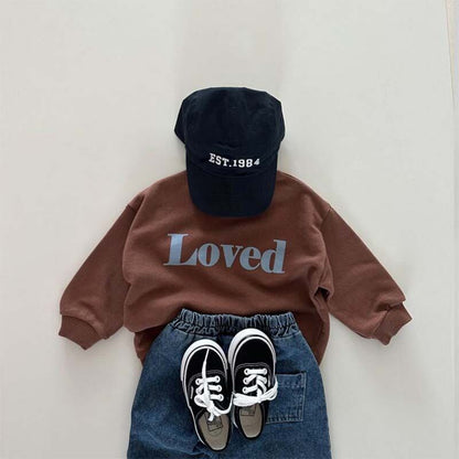 【BABY&KID】デザイン感ボーダー柄セットアップ　全2色SK11400