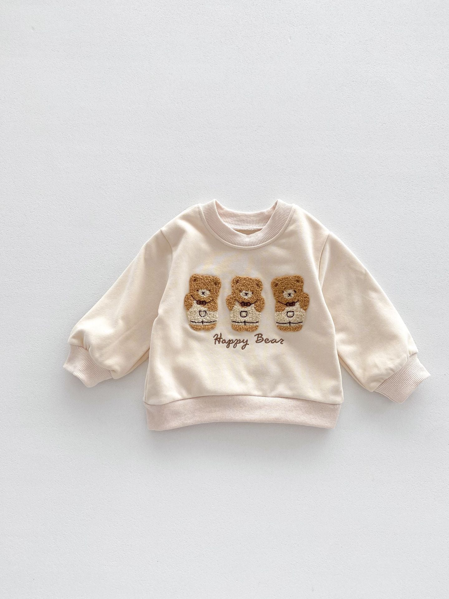 【BABY】Happy bearスリークマセットアップSK060622