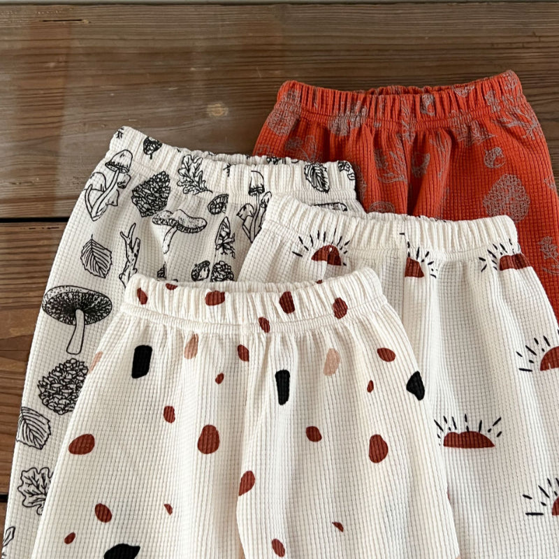【BABY】ワッフルプリントセットアップSK010326