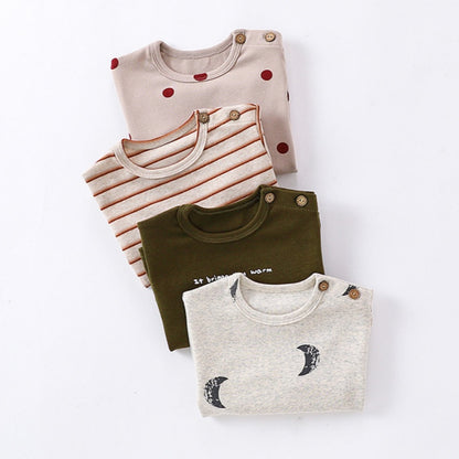 【BABY】北欧風ウサ耳サロペット、コットンTシャツSK101329