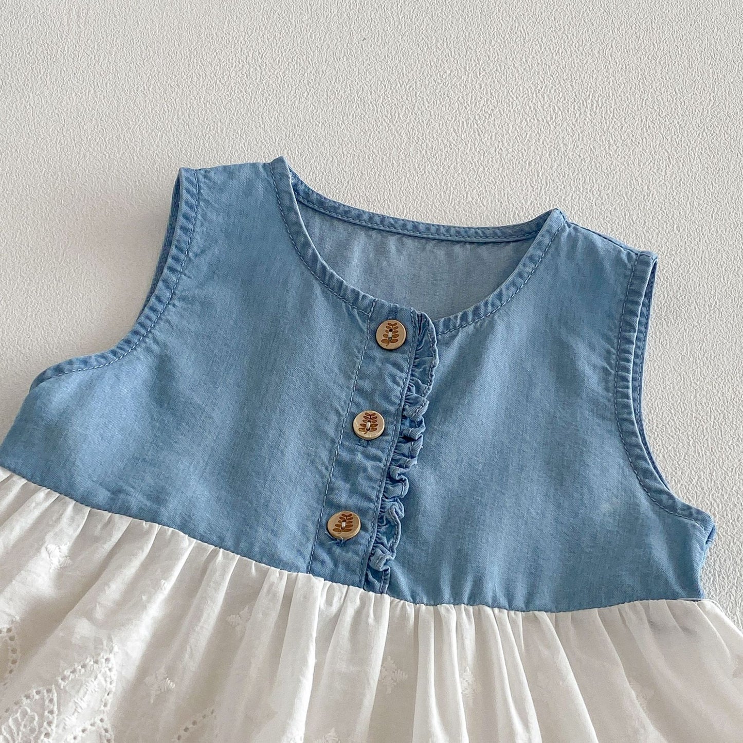 【BABY&KID】夏新作 フリルデザインセットアップSK105110