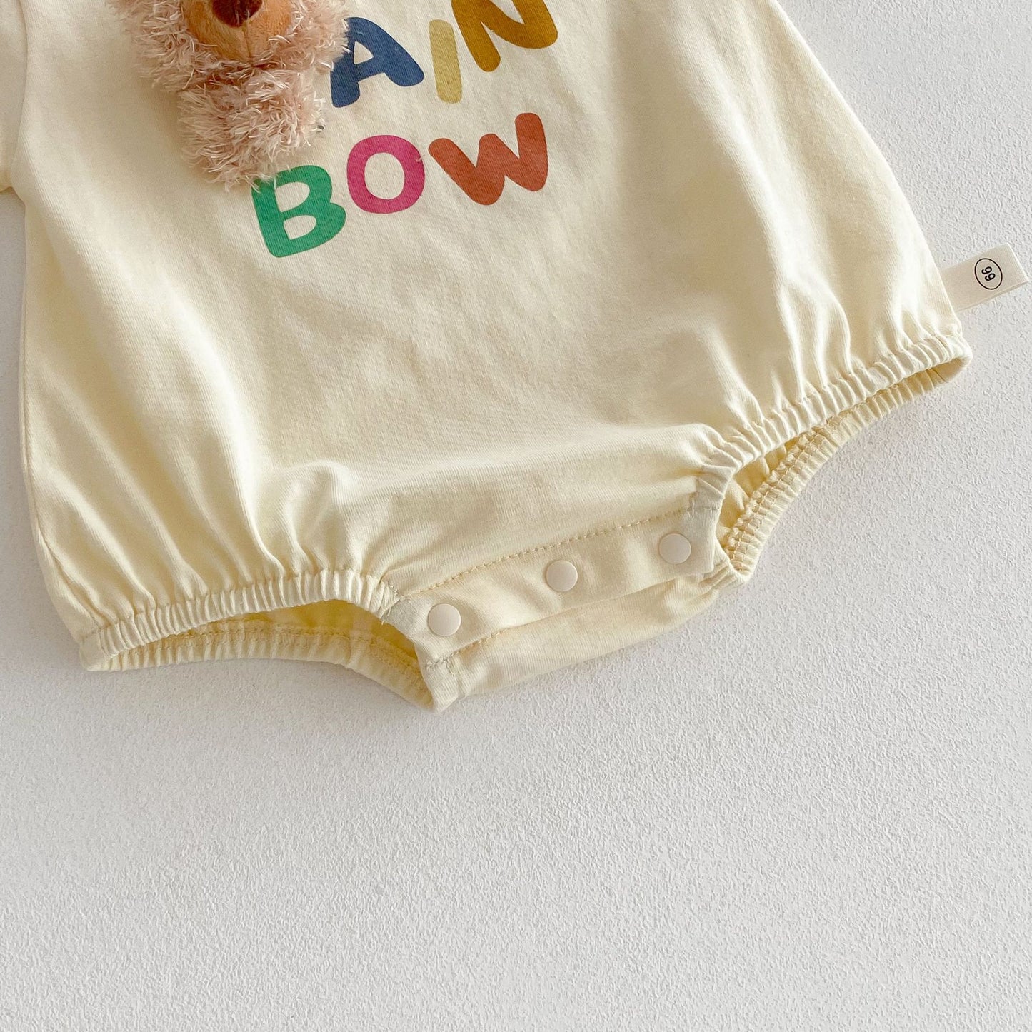【BABY】夏新作  カラーバリBOWベアロンパース、Ｔシャツ、パンツSK061607