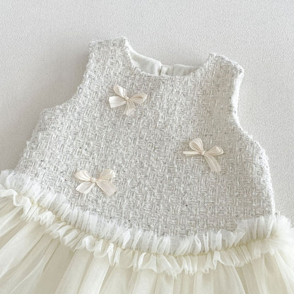 【BABY&KID】ツイード風アウター、ワンピース、ニットSK108114