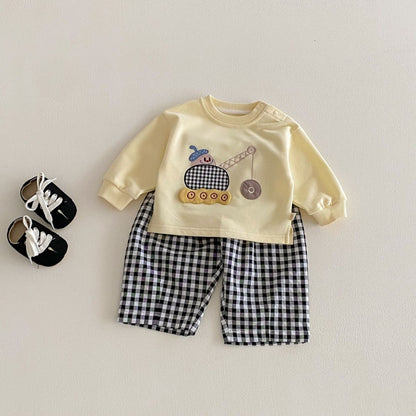 【BABY&KID】くるま柄ロンTSK104114