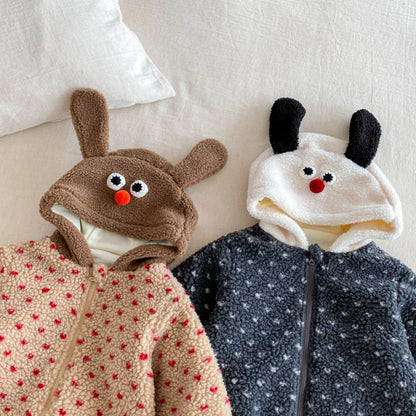 【BABY】シープボアフードカバーオールSK102911