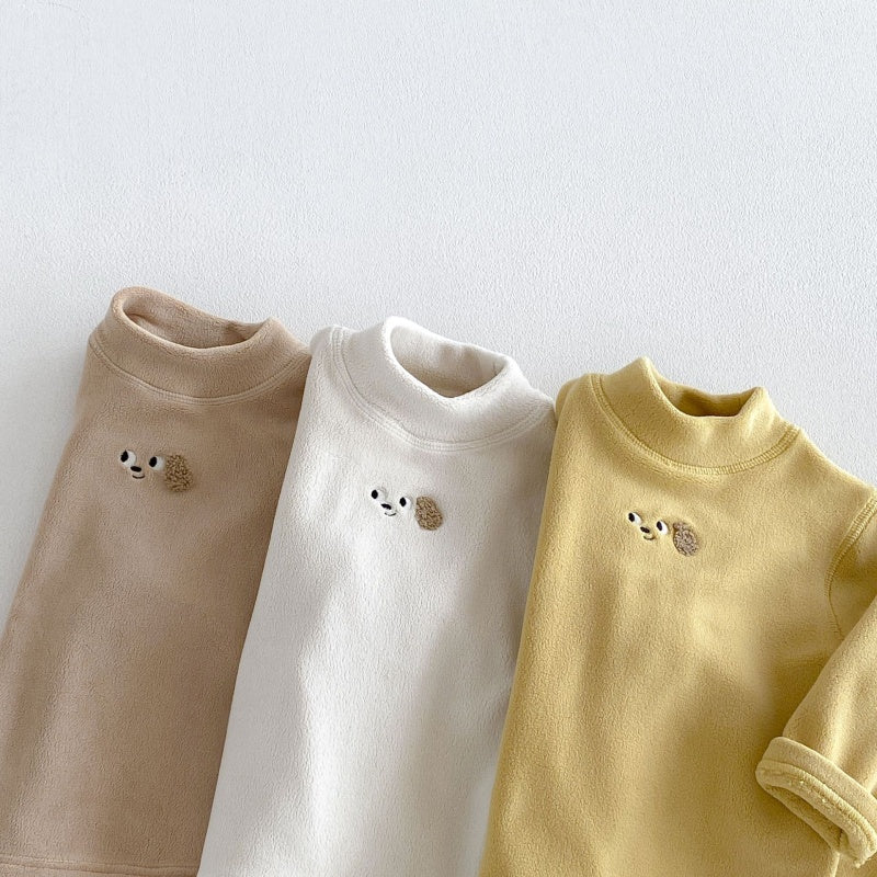 【BABY&KID】冬新作刺繍フリーストップスSK108506