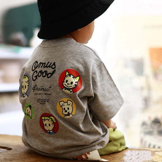 【BABY&KID】夏新作 カートゥーンプリントTシャツSK080801