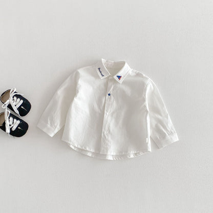 【BABY&KID】くま刺繍ボーダーポロシャツ、マリンカラーアウター、ニットベストSK103717