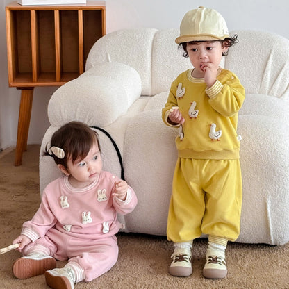 【BABY&KID】立体ぬいぐるみセットアップSK100313
