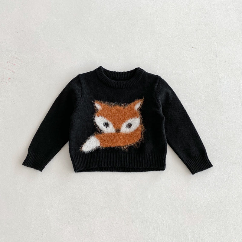 【BABY&KID】キツネ柄ニットセーターSK092921
