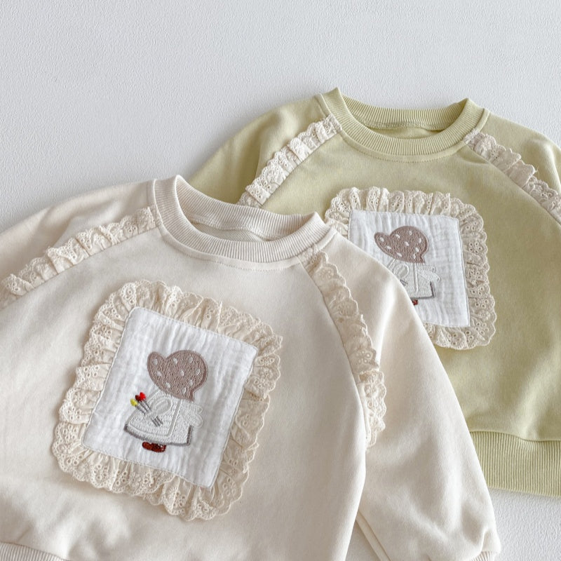 【BABY&KID】レースフリルセットアップSK092715