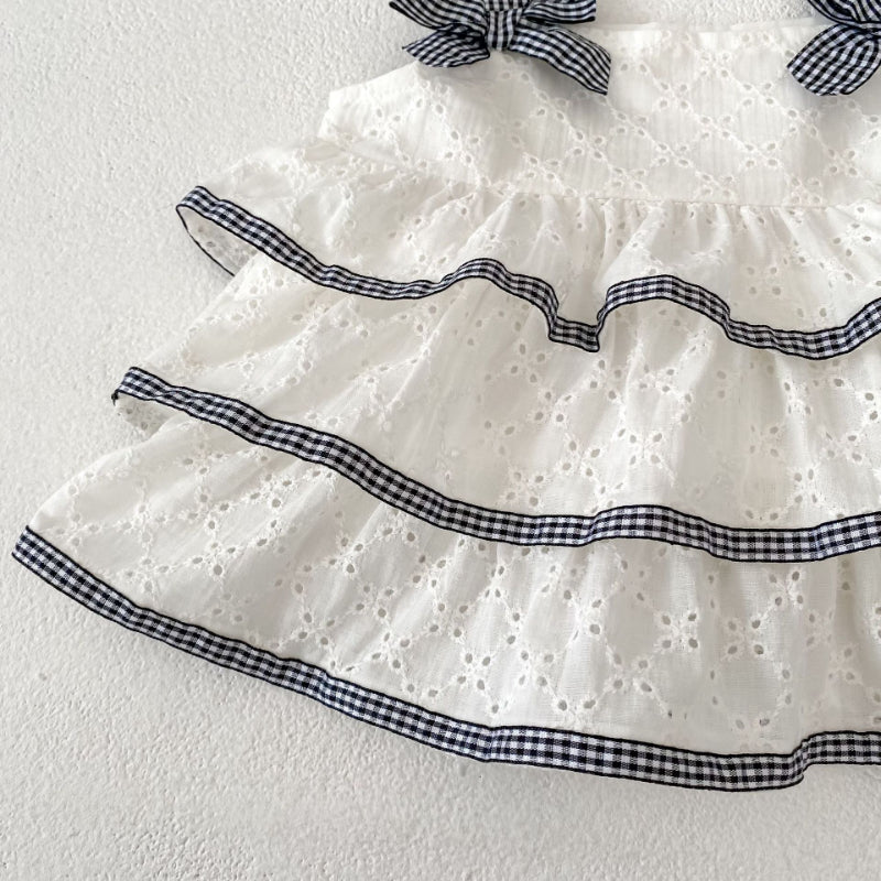 【BABY&KID】夏新作 可愛い刺繍キャミトップス＆ショートパンツSK080114