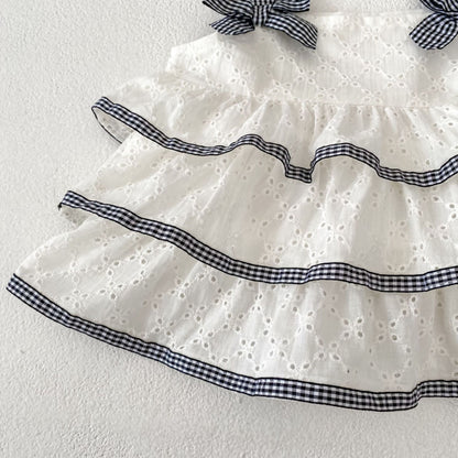 【BABY&KID】夏新作 可愛い刺繍キャミトップス＆ショートパンツSK080114