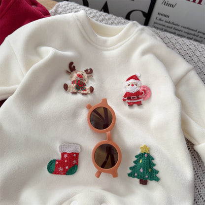 【BABY】クリスマスあったかカバーオールSK103220