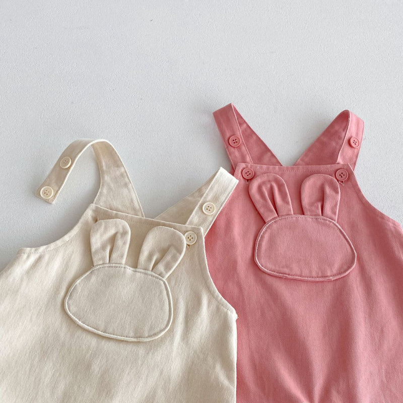 【BABY】うさぎサロペット、ベビーブラウスSK100329