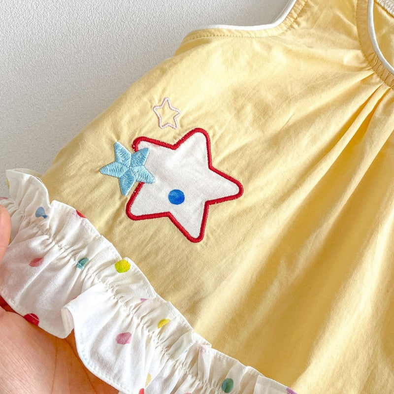 【BABY&KID】夏新作さくらんぼ、星柄セットアップSK105905
