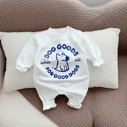 【BABY】わんちゃんモチーフカバーオールSK104109