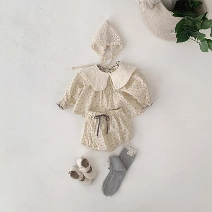 【BABY&KID】小花柄フリルセットアップSK062109