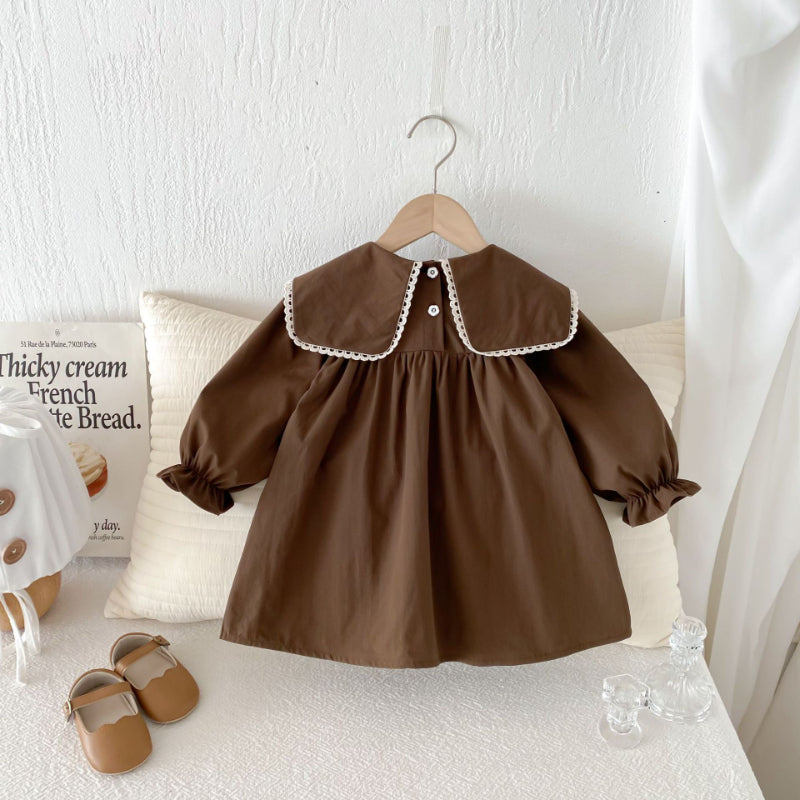 【BABY&KID】カートンうさぎ刺繍ワンピースSK011022