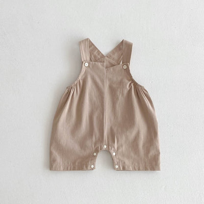 【BABY】夏新作 ベーシック無地サロペット、ＴシャツSK071022