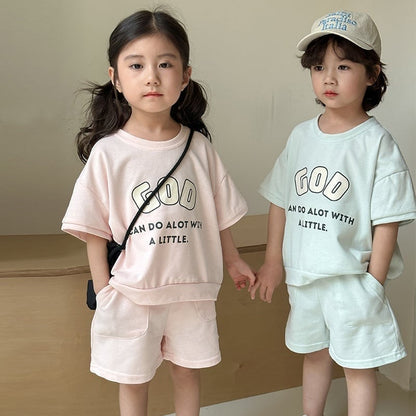 【BABY&KID】夏新作 カジュアルGODセットアップSK0631014