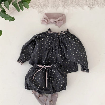 【BABY&KID】小花柄フリルセットアップSK062109