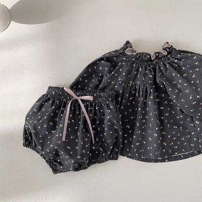 【BABY&KID】小花柄フリルセットアップSK062109