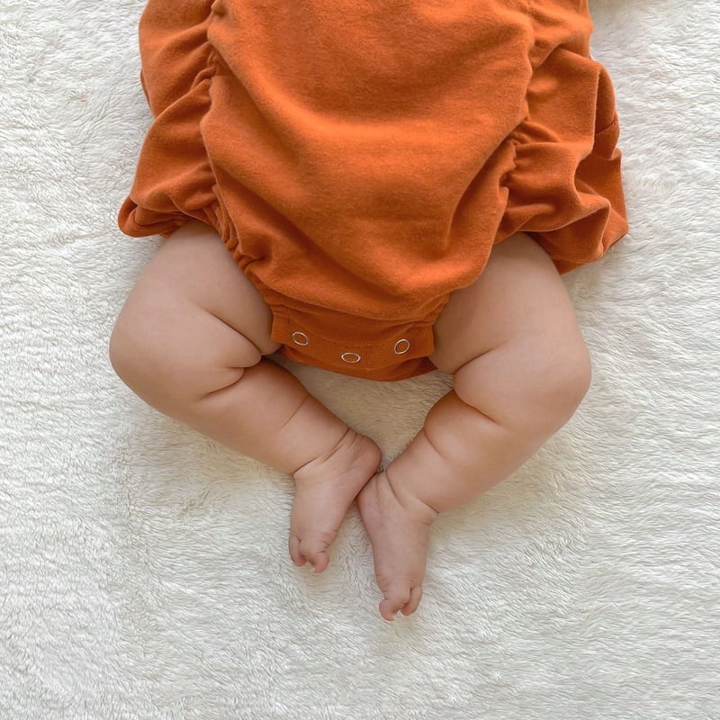 【BABY】ハロウィンかぼちゃロンパース、レギンスSK100917