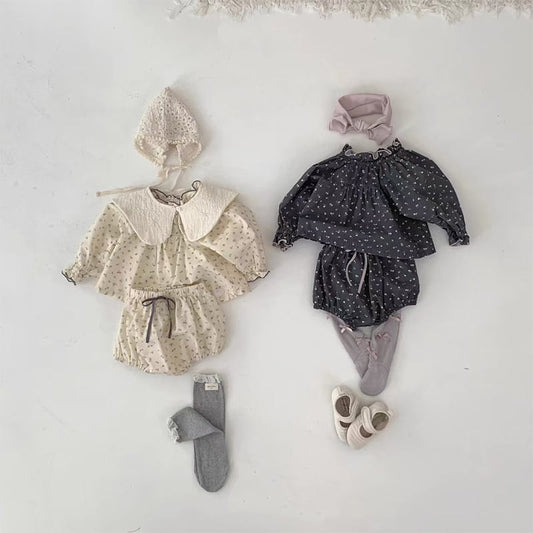【BABY&KID】小花柄フリルセットアップSK062109