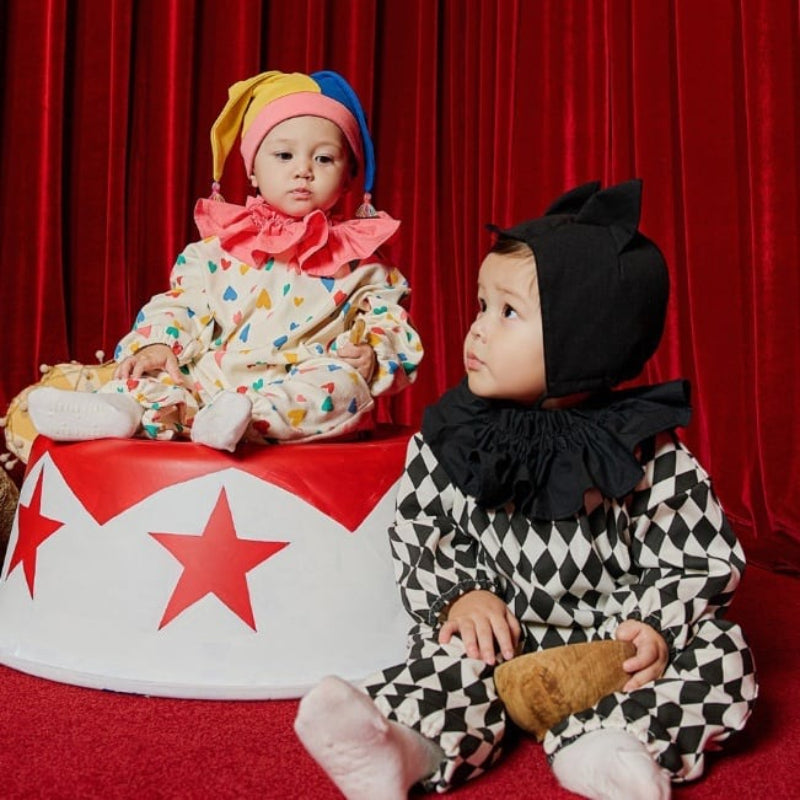 【BABY】トランプキングロンパース、帽子SK100914