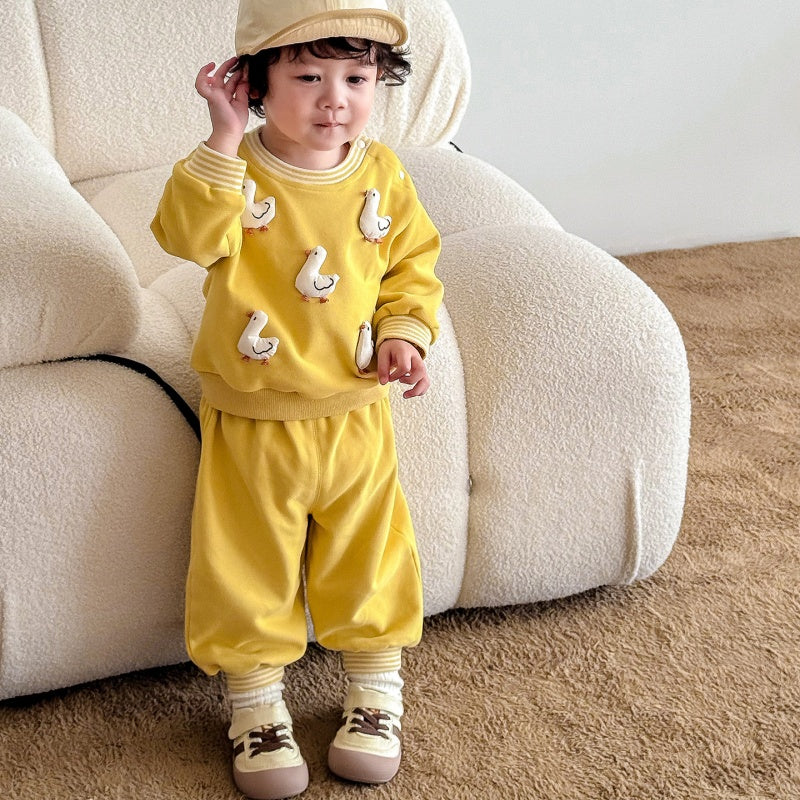 【BABY&KID】立体ぬいぐるみセットアップSK100313