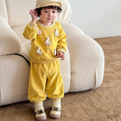 【BABY&KID】立体ぬいぐるみセットアップSK100313