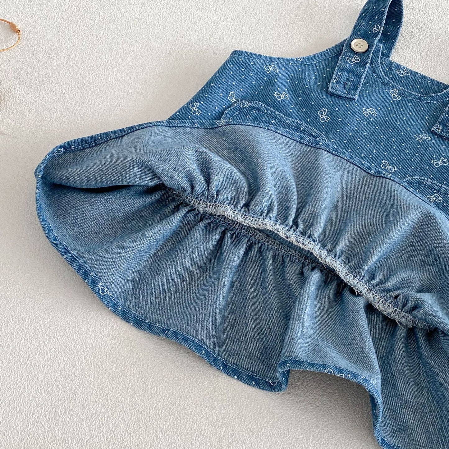 【BABY&KID】 総柄リボンプリントワンピースSK103508