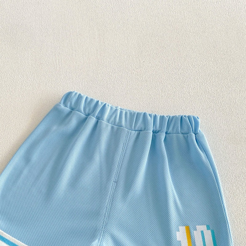 【BABY&KID】夏新作カートゥーンプリントセットアップSK105907