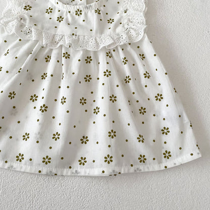 【BABY&KID】夏新作 小花柄トップス＆ショートパンツSK081607