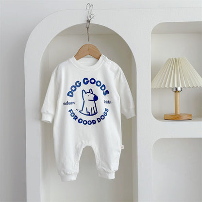 【BABY】わんちゃんモチーフカバーオールSK104109