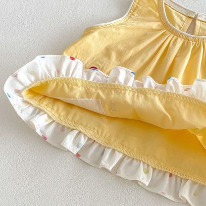 【BABY&KID】夏新作さくらんぼ、星柄セットアップSK105905