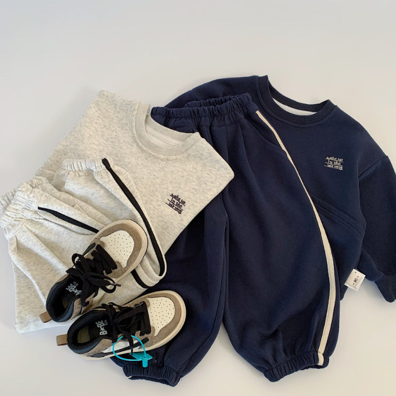 【BABY&KID】シンプルスタイルセットアップSK100522