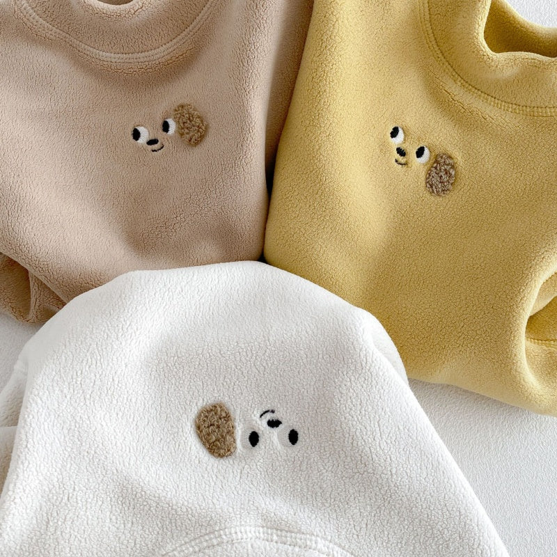 【BABY&KID】冬新作刺繍フリーストップスSK108506