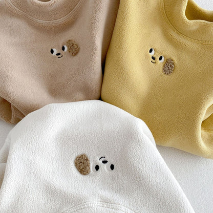 【BABY&KID】冬新作刺繍フリーストップスSK108506