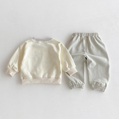 【BABY&KID】うさぎカジュアルセットアップSK092709