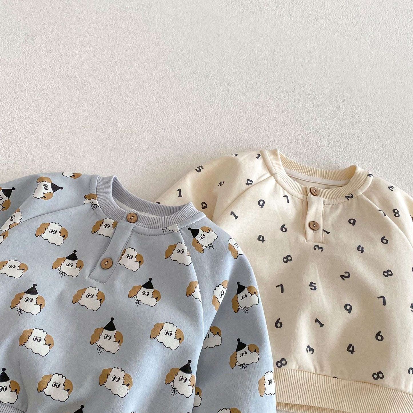 【BABY&KID】総柄プリントスウェットセットアップSK103506