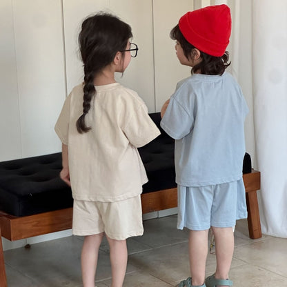 【BABY＆KID】夏新作 カートゥーンカーセットアップSK063008