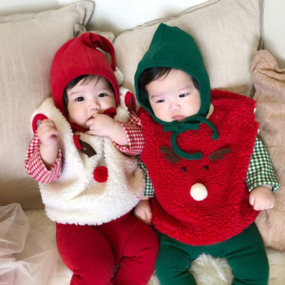 【BABY】クリスマスウェアセットアップSK102830